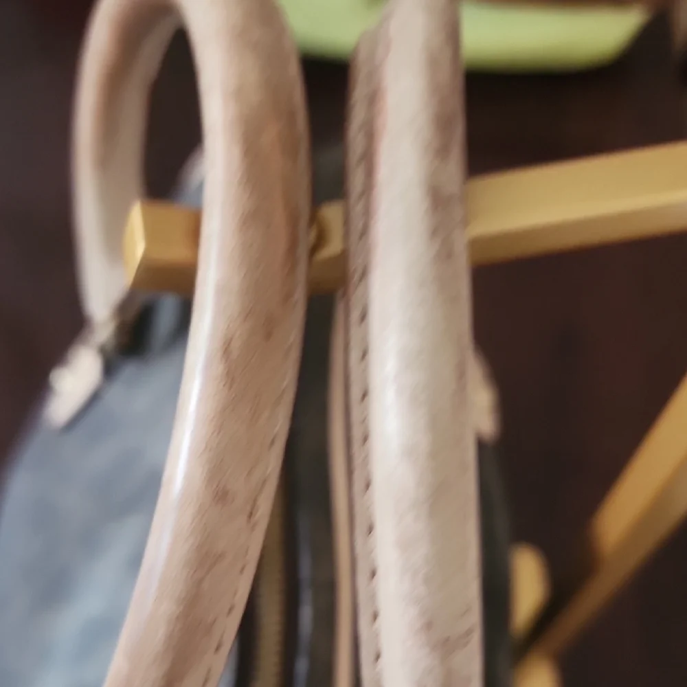 Michael Kors Monogram Brown and Tan Satchel